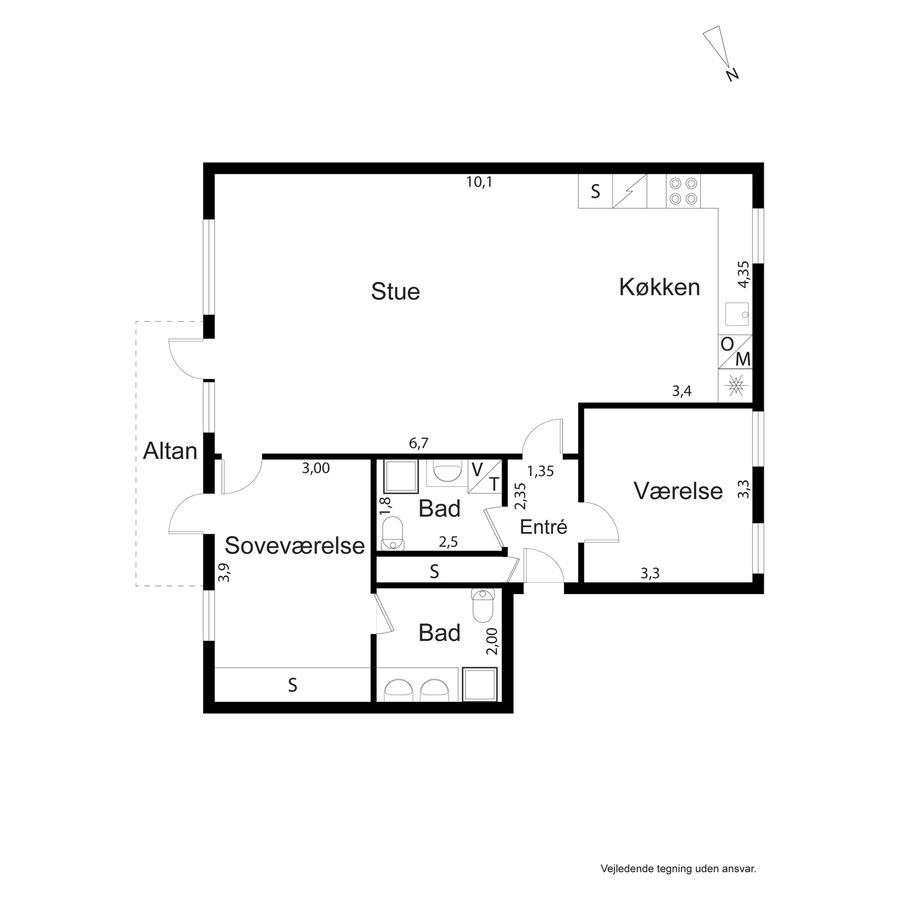 City Lux Apartment With 2 Full Bathrooms 2Tv 코펜하겐 외부 사진